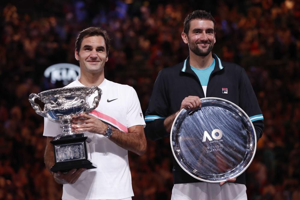 Federer aconsegueix el vintè «Grand Slam» de la seva carrera