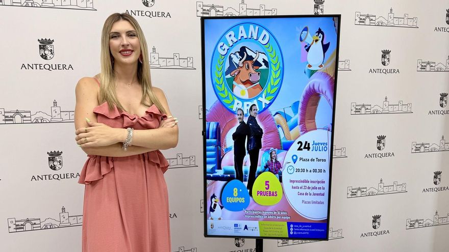 La concejala de Juventud, Marta González, informa del próximo desarrollo de una nueva edición del Grand Prix.