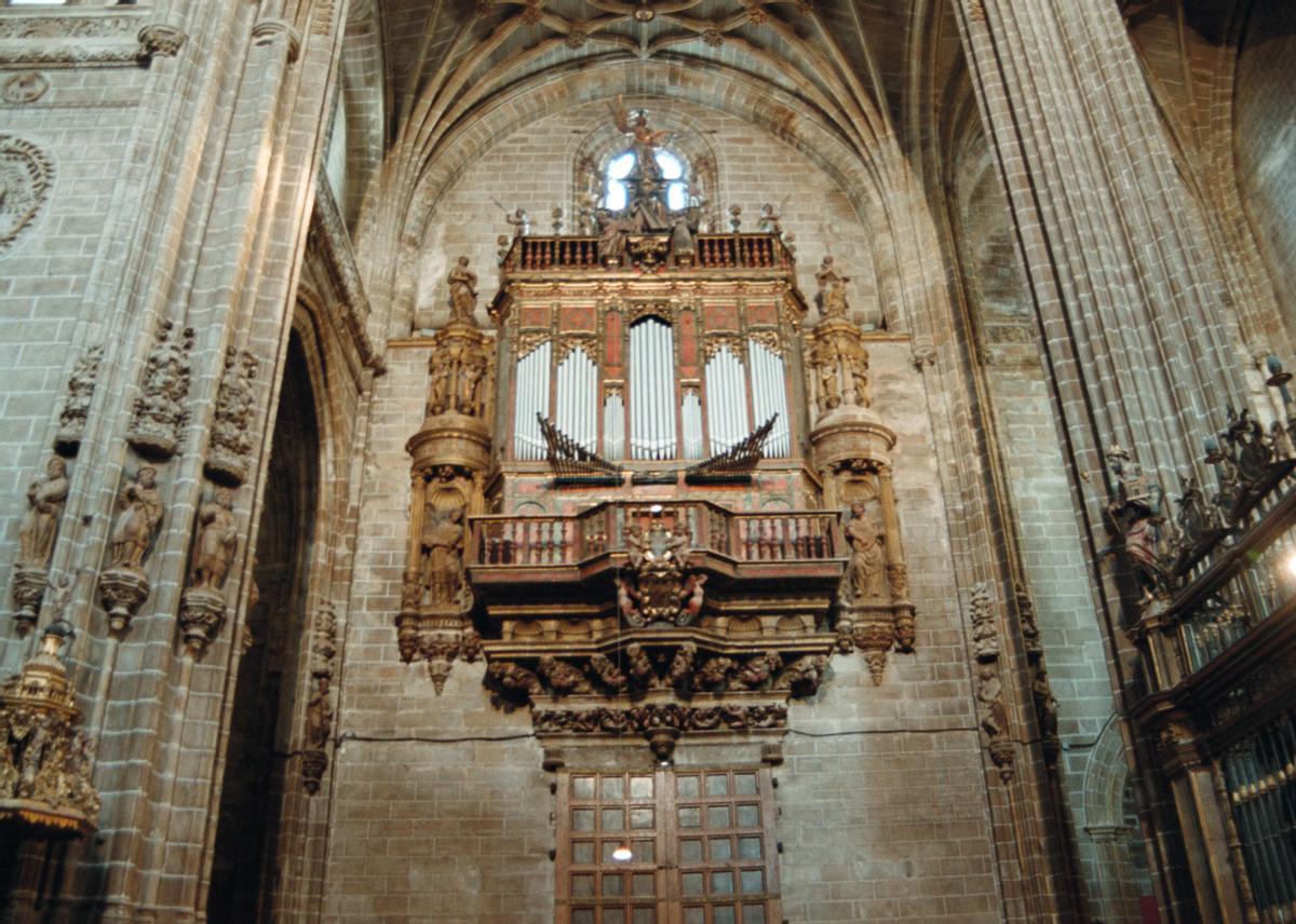 Órgano de la Catedral Nueva de Plasencia.
