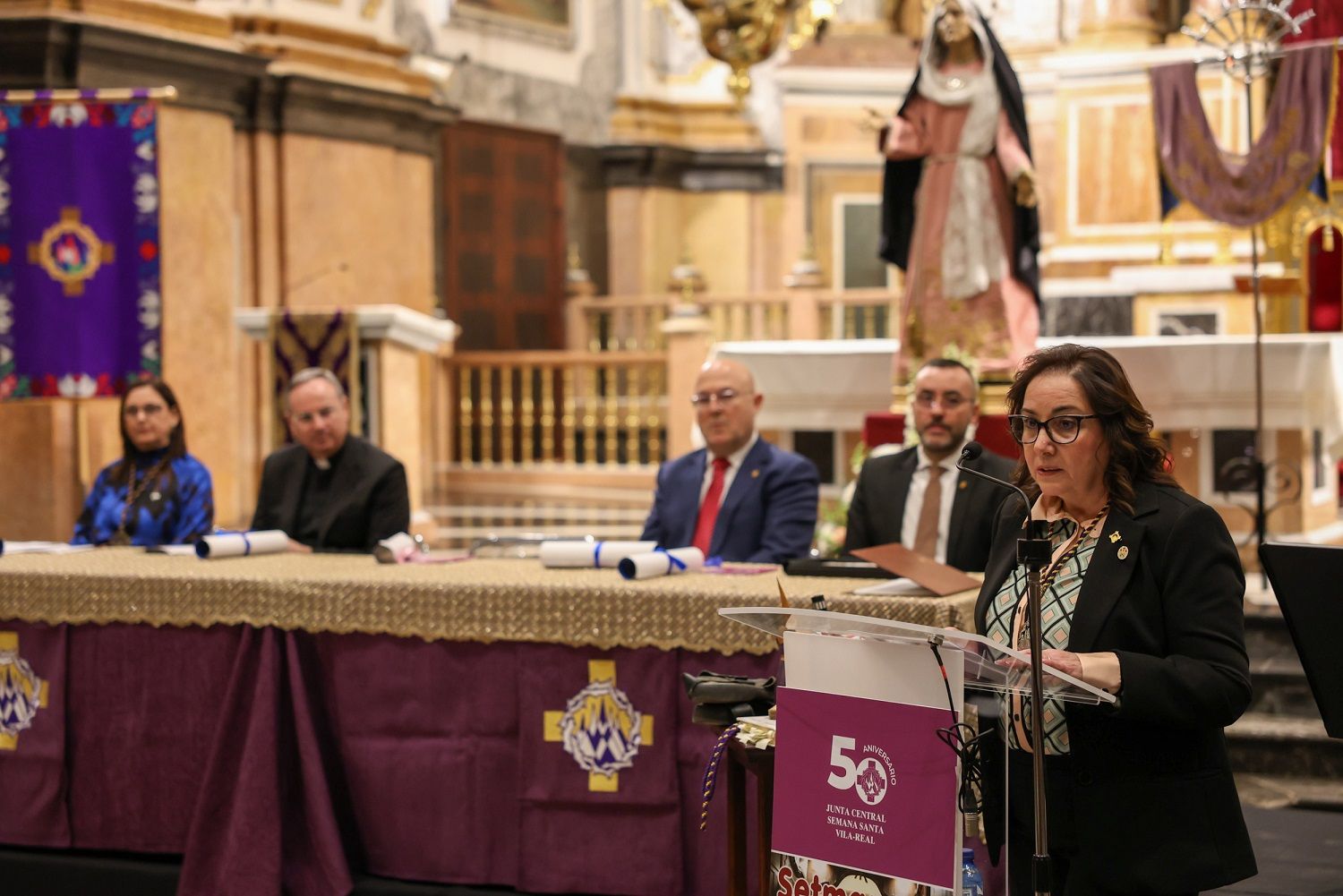 Las imágenes del Pregón de la Semana Santa de Vila-real