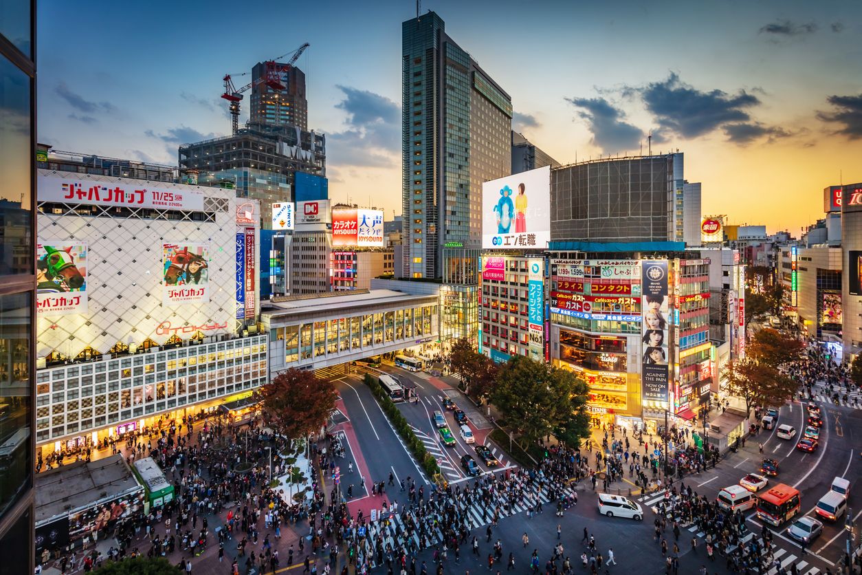 Cruce de Shibuya.