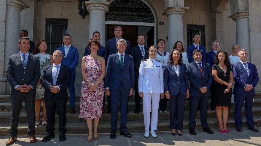 Marín se viste de gala para nombrar a la princesa Leonor Hija Adoptiva