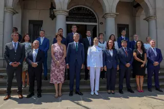 Marín se viste de gala para nombrar a la princesa Leonor Hija Adoptiva