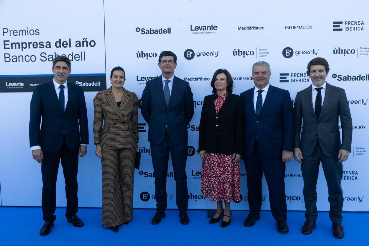 El photocall de los Premios Empresa del Año Banco Sabadell El photocall de los Premios Empresa del Año Banco Sabadell