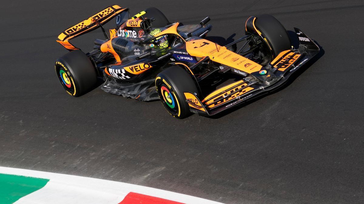 Norris logra su tercera pole del año en Monza, con desastre de Verstappen