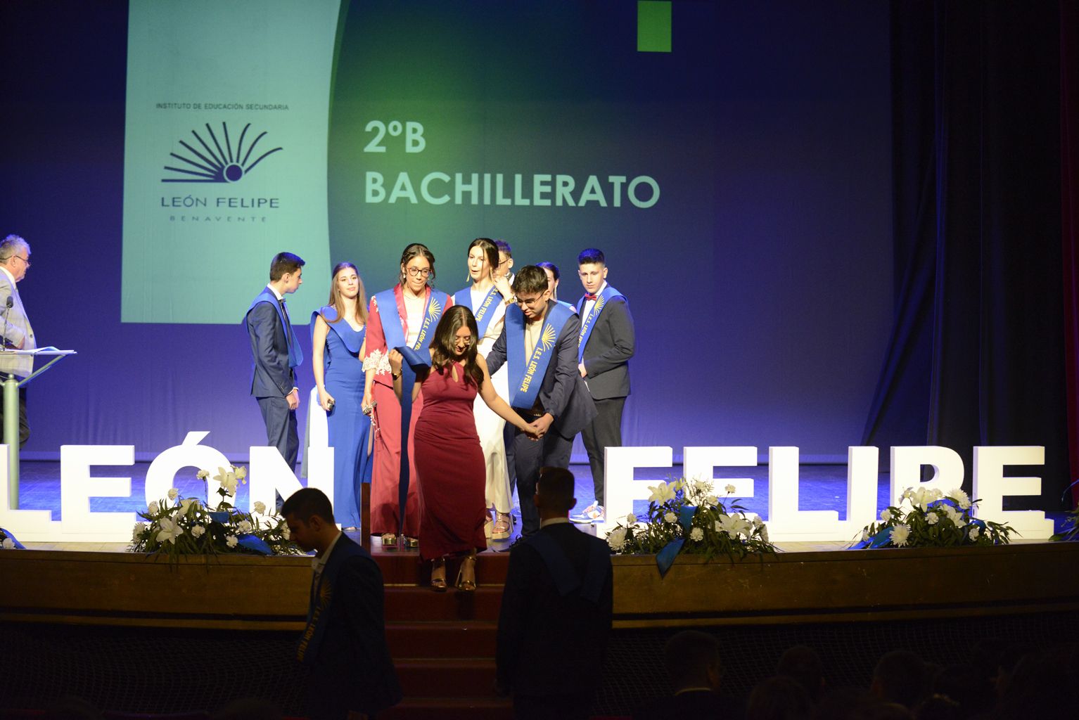 Graduación de bachilleres y alumnos de FP y Ciclos Formativos del IES León Felipe