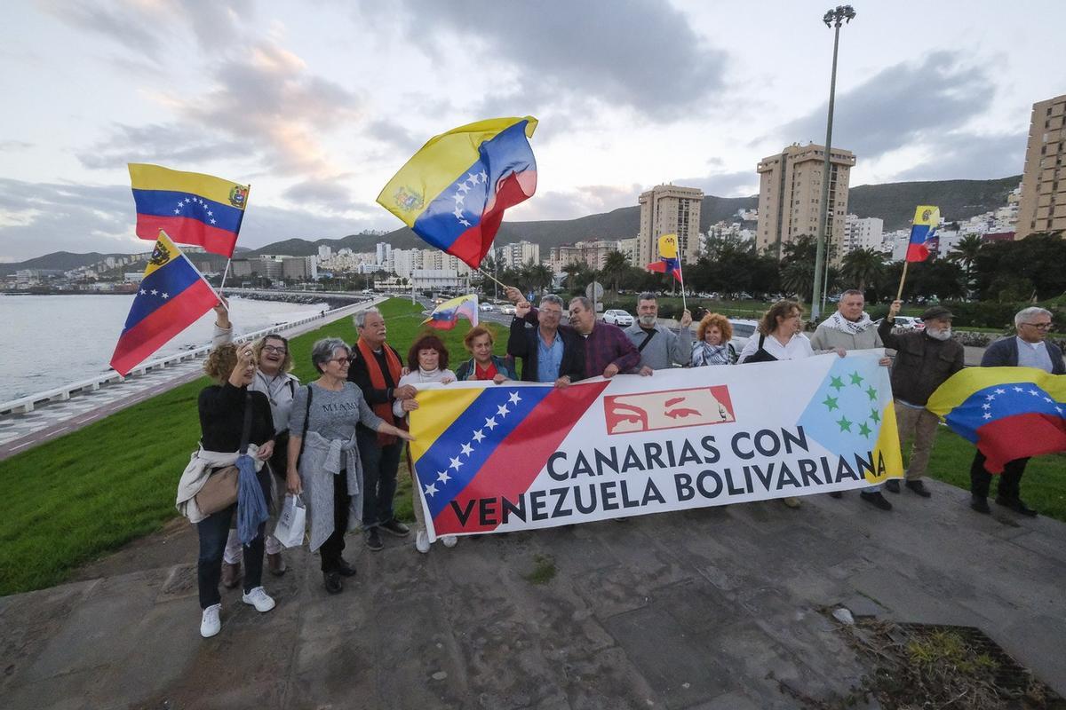 Protestas contra Maduro en Las Palmas de Gran Canaria