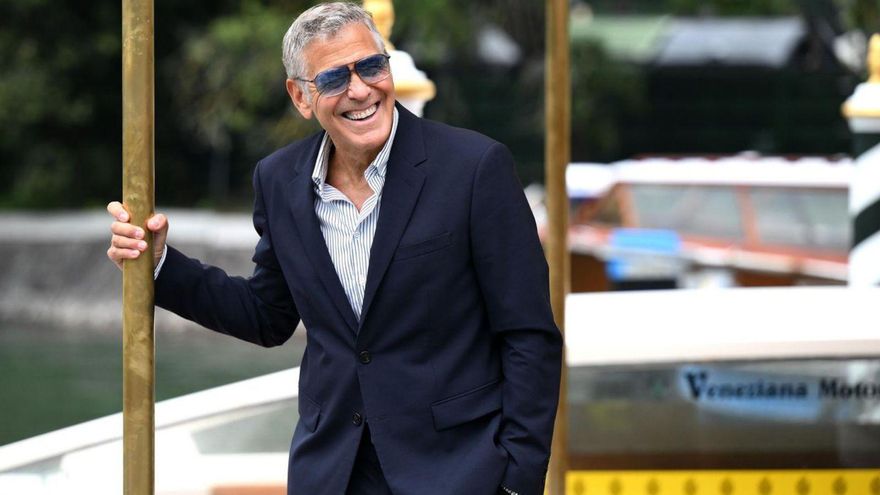 Clooney viaja al centro de sí mismo en Venecia
