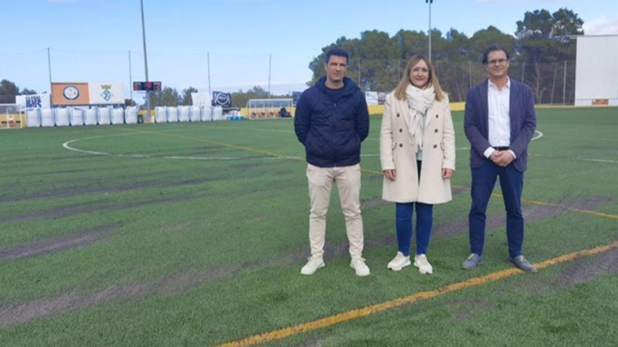 150.000 euros para el nuevo césped del campo de fútbol de Sant Joan