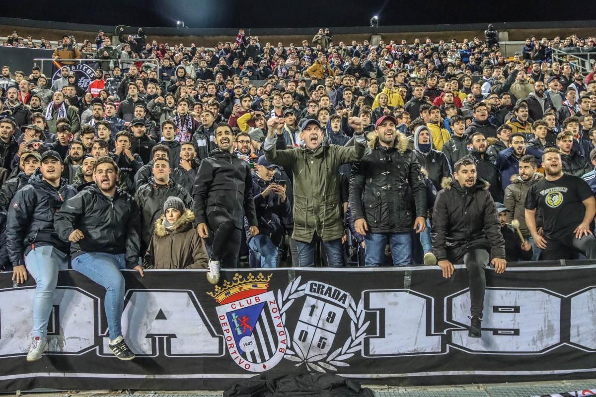 Las imágenes del Badajoz-Eibar en el Nuevo Vivero