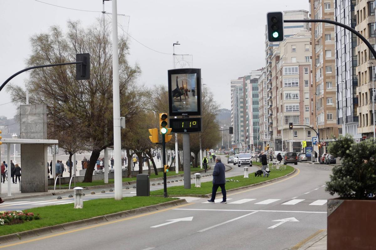 Un tramo del paseo del Muro.