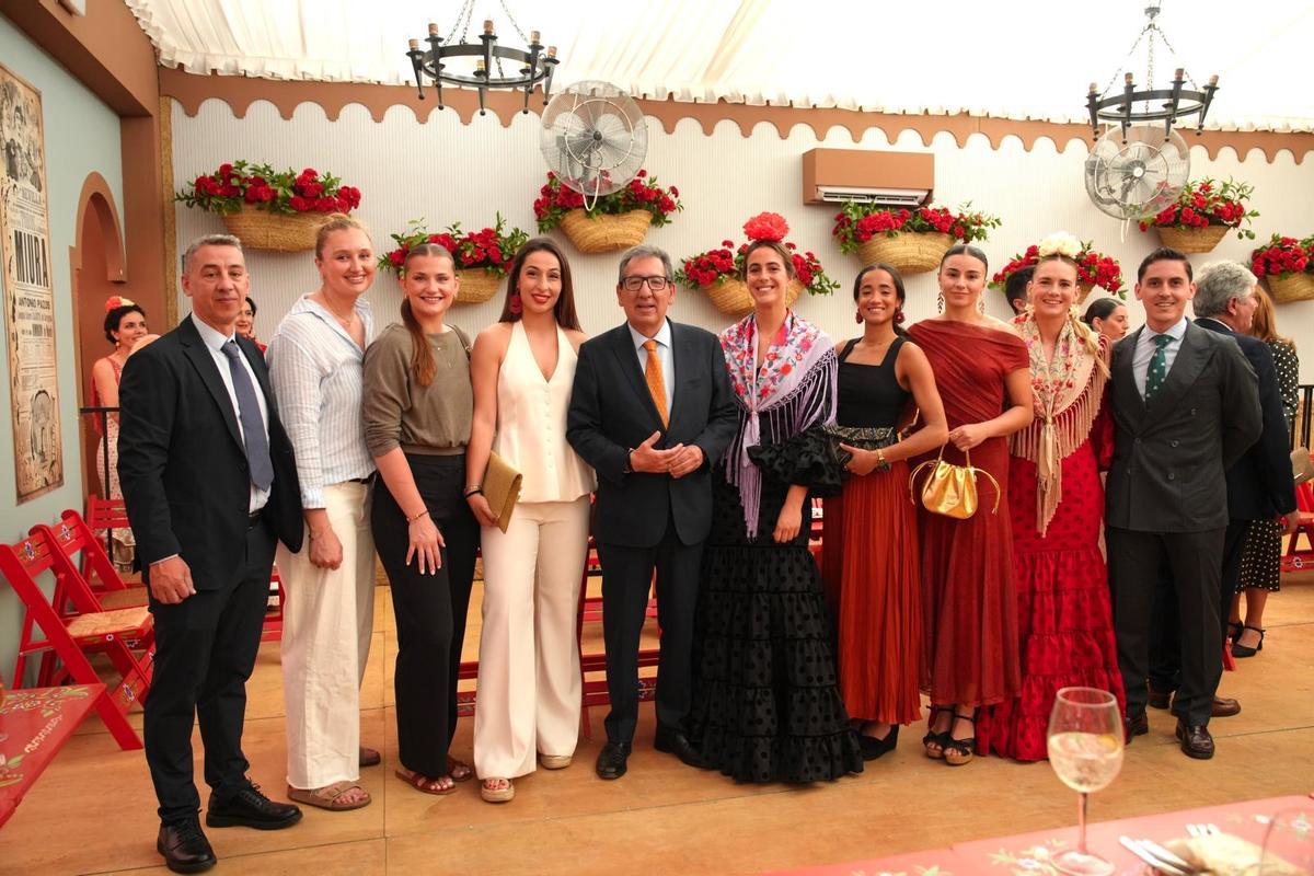 Martes de Feria en la caseta de la Fundación Cajasol
