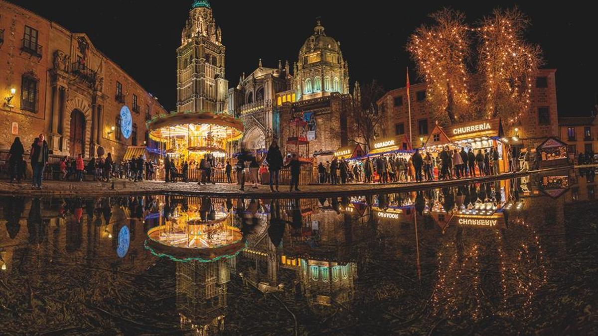 ¿Sabes en qué es igual de grande la iluminación de Toledo con la de Vigo para esta Navidad?