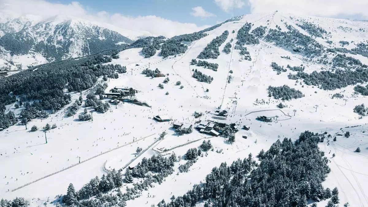 Nieve en estado puro en Andorra