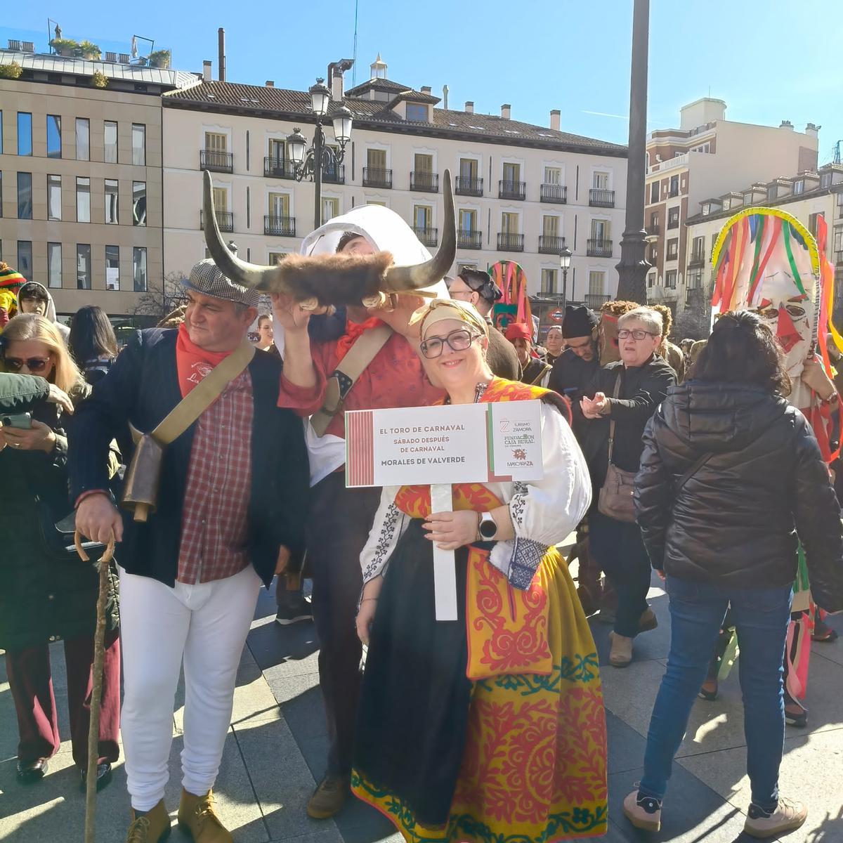 GALERÍA | El Toro de Carnaval de Morales de Valverde, en imágenes