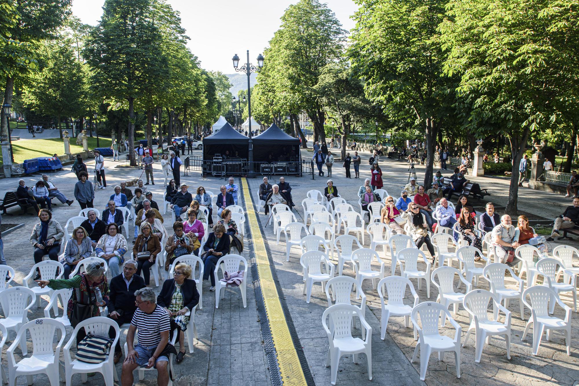 Inauguración de la feria de la Ascensión en Oviedo