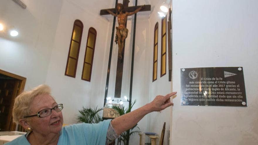 El Gitano sale en procesión esta tarde recién restaurado