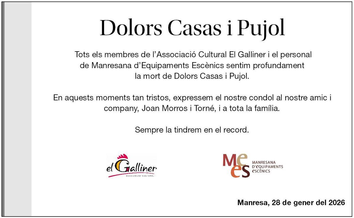 DOLORS CASAS I PUJOL
