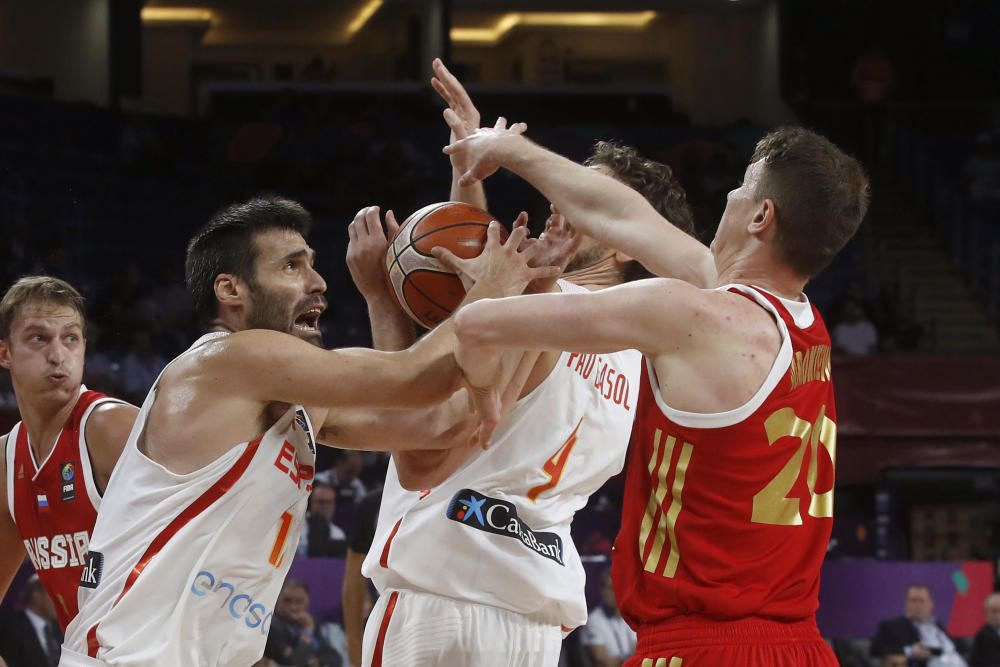 Eurobasket: España- Rusia