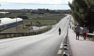 La ciutadania de Viladecans pren el Camí del Mar amb motiu de la Setmana de la Mobilitat