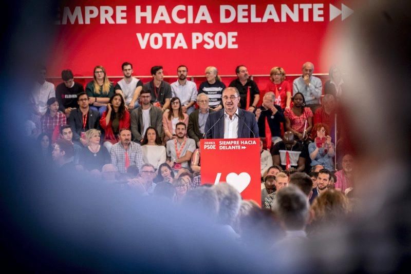 Zaragoza, escenario de campaña para Sánchez, tras la muerte de Rubalcaba