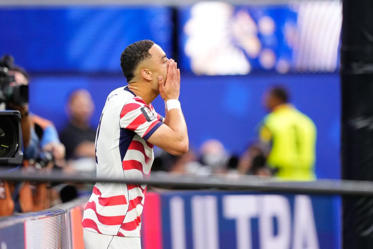 Sergiño Dest, en el Estados Unidos-Paraguay