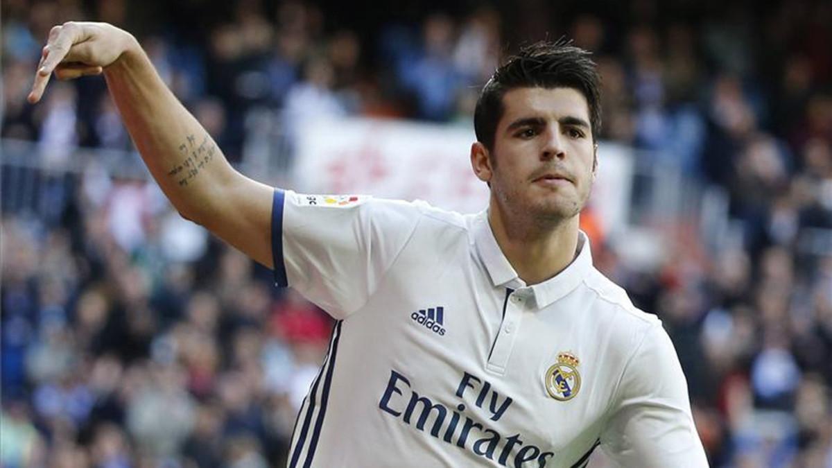 Morata podría volver ante el Dortmund