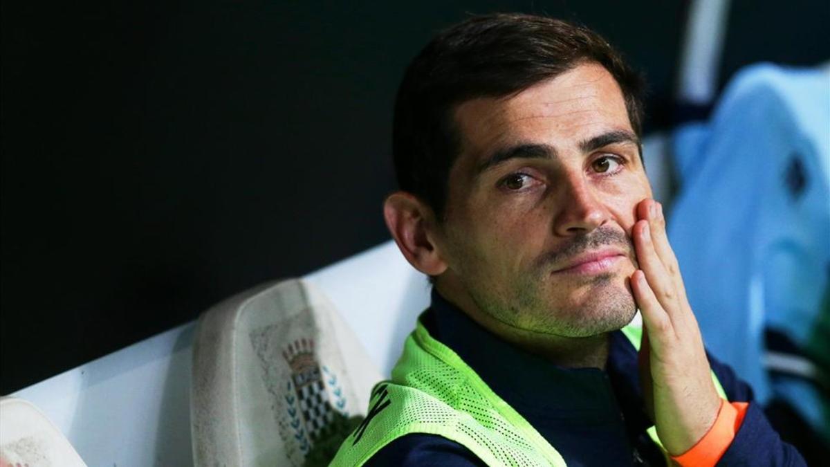 Casillas vio desde el banquillo la victoria del Porto sobre el Boavista, el sábado