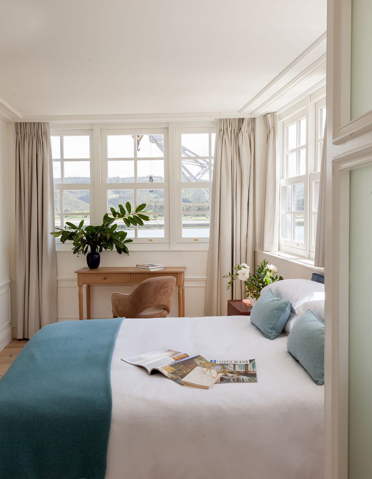 Una de las habitaciones del Gran Hotel Boutique Brillante.