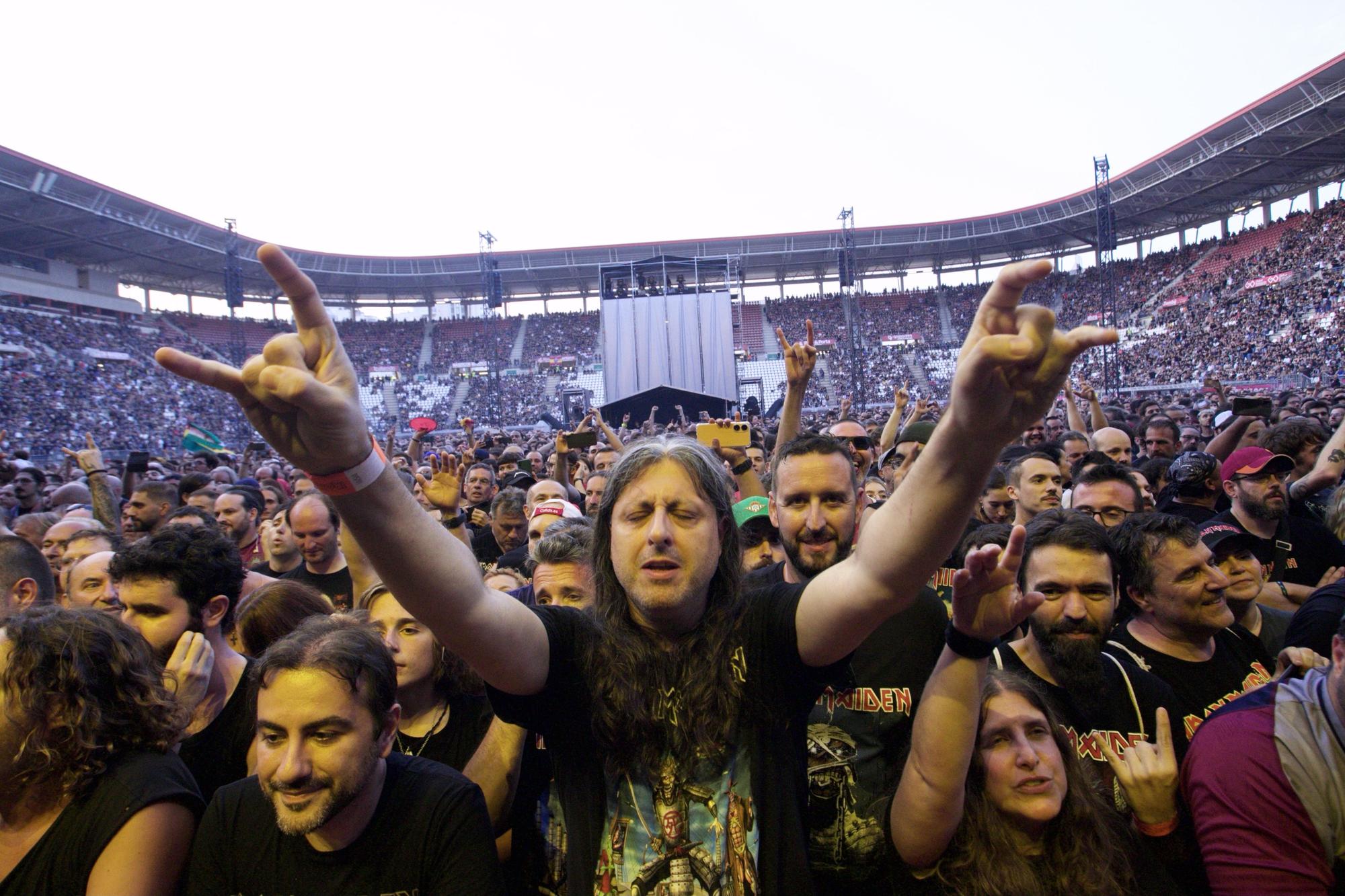 Todas las fotos del épico concierto de Iron Maiden en Murcia