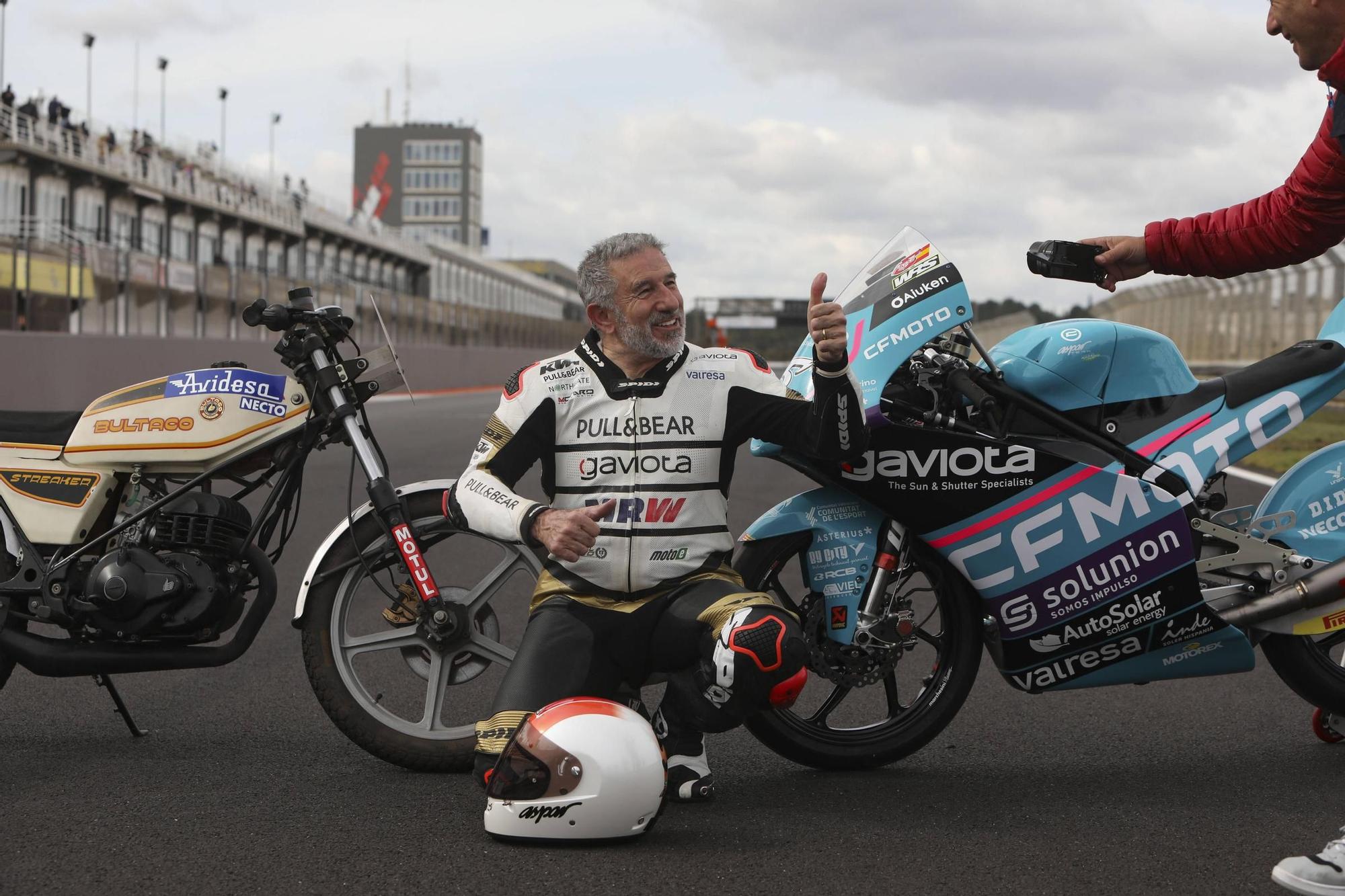 Homenaje a Jorge Martínez Aspar, Leyenda del Circuit Ricardo Tormo en el Racing Legends 2024