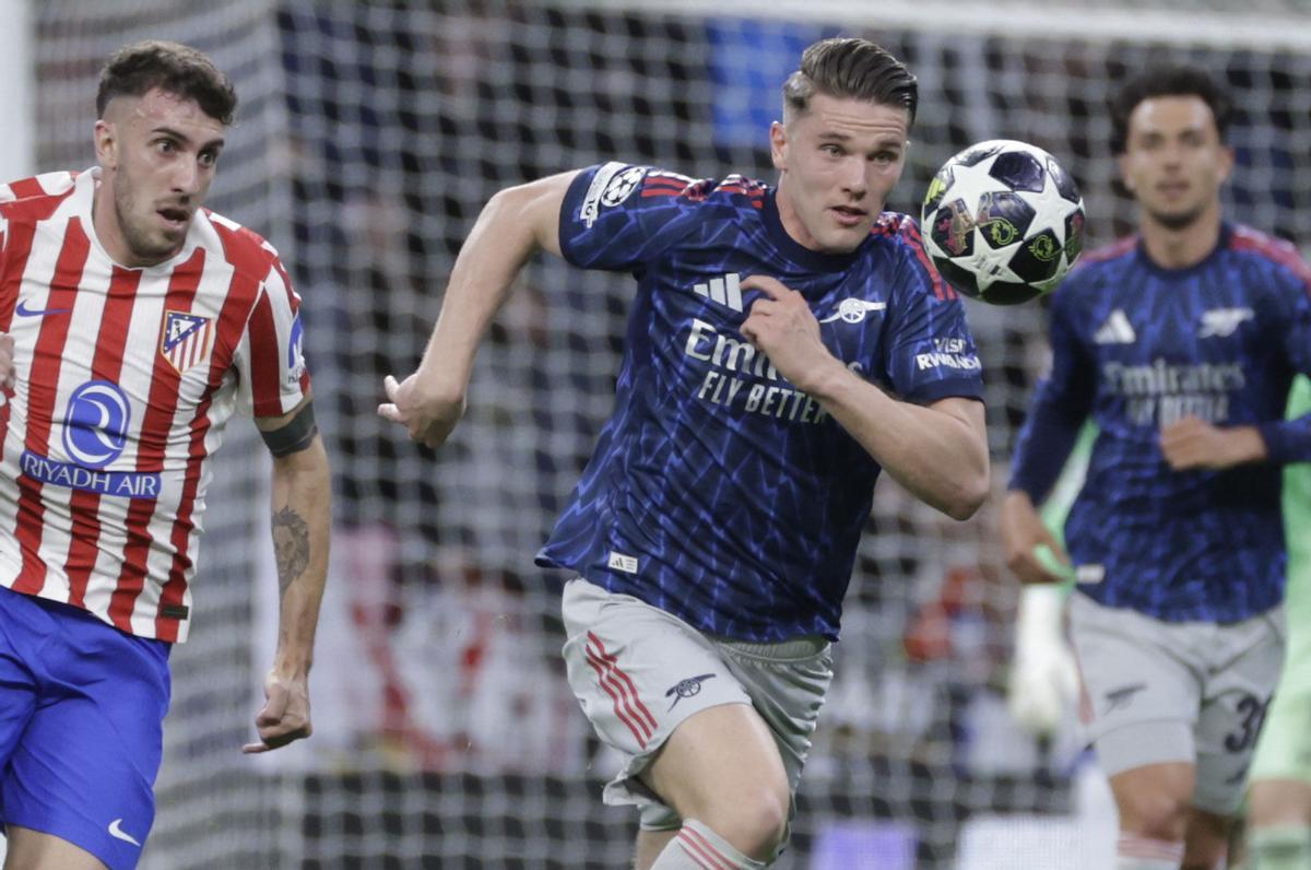 Champions League: Atlético de Madrid - Arsenal, en imágenes.