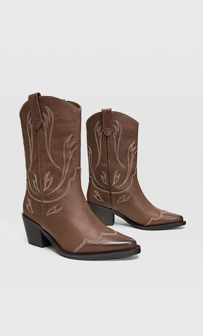 Botas cowboy de Stradivarius