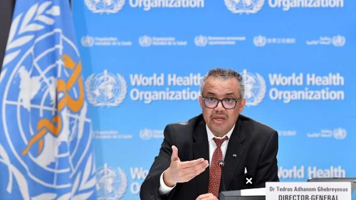 El director general de l'Organizació Mundial de la Salut (OMS), Tedros Adhanom Ghebreyesus