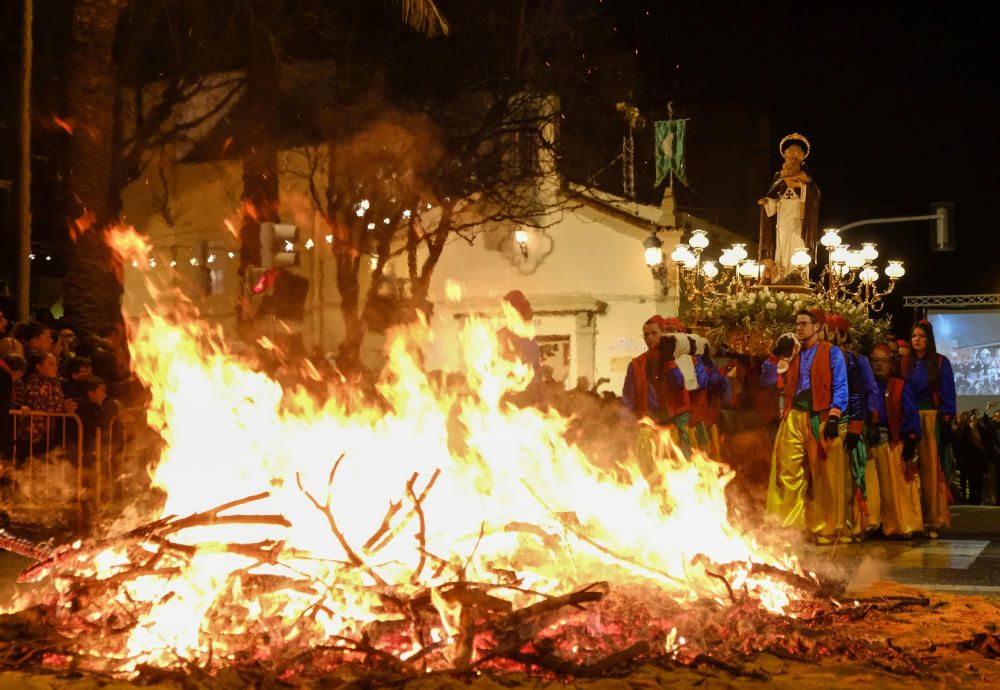 Celebración de San Antón en Elda