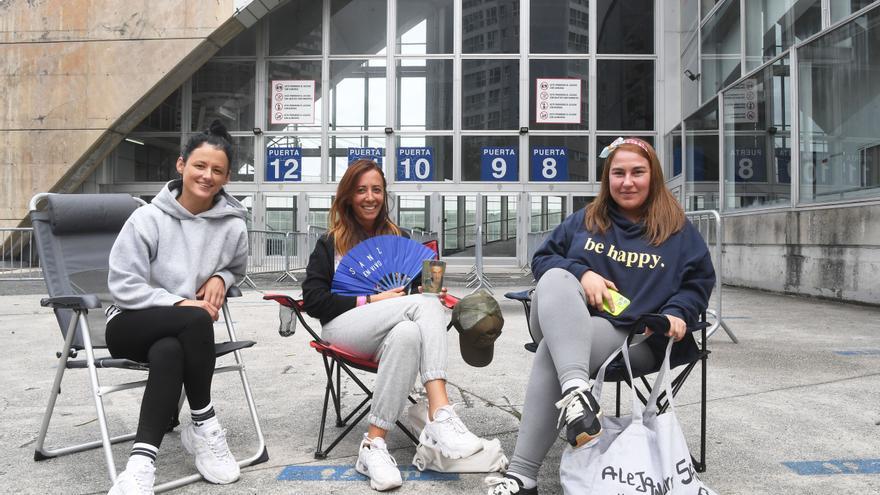 Colas para el concierto de Alejandro Sanz en el Coliseum