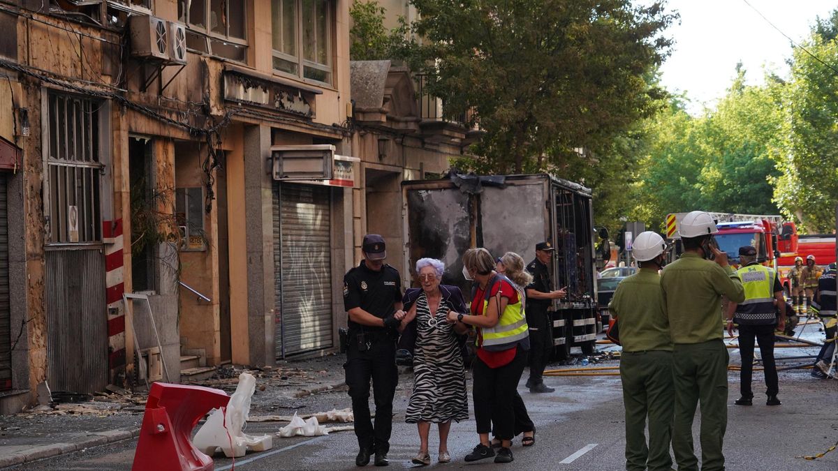 GALERÍA | Imágenes de la explosión de gas en Zamora.