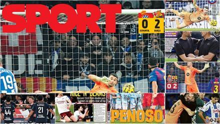 Las portadas de la prensa deportiva de hoy