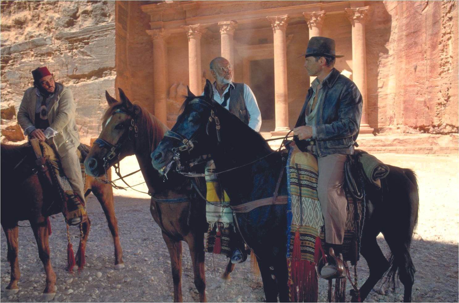 Fotograma de 'Indiana Jones y la última cruzada', rodada en Petra.