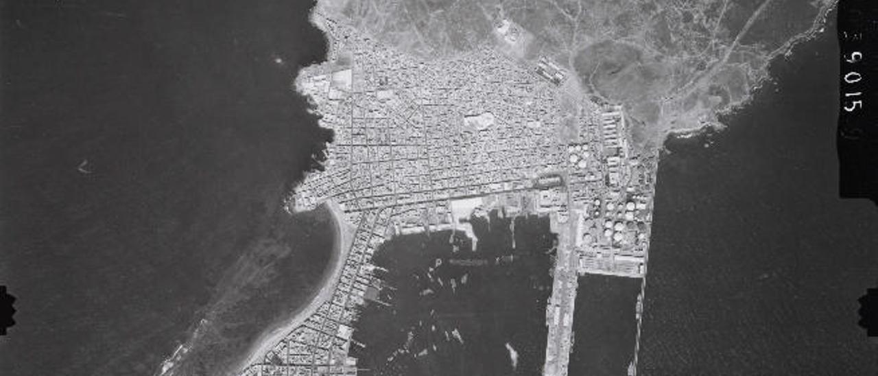 Fotograma de Las Palmas tomado durante el Vuelo americano.