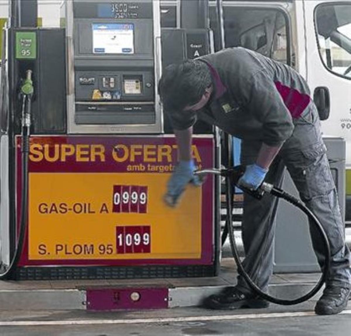 Gasolinera de Cabrera de Mar (Maresme) que ofereix preus baixos.