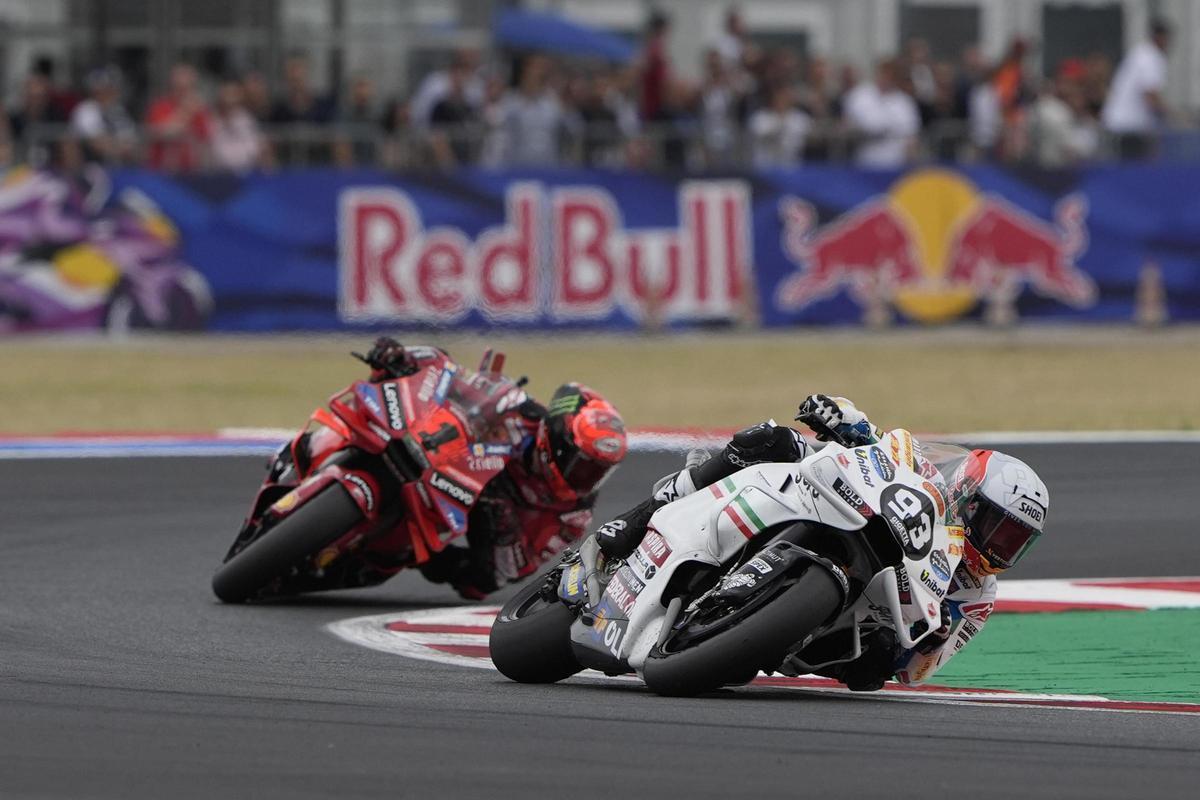 La carrera del GP de San Marino de MotoGP.