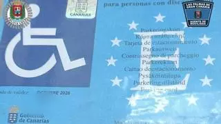 Usa la tarjeta de estacionamiento de un discapacitado muerto en Las Palmas de Gran Canaria