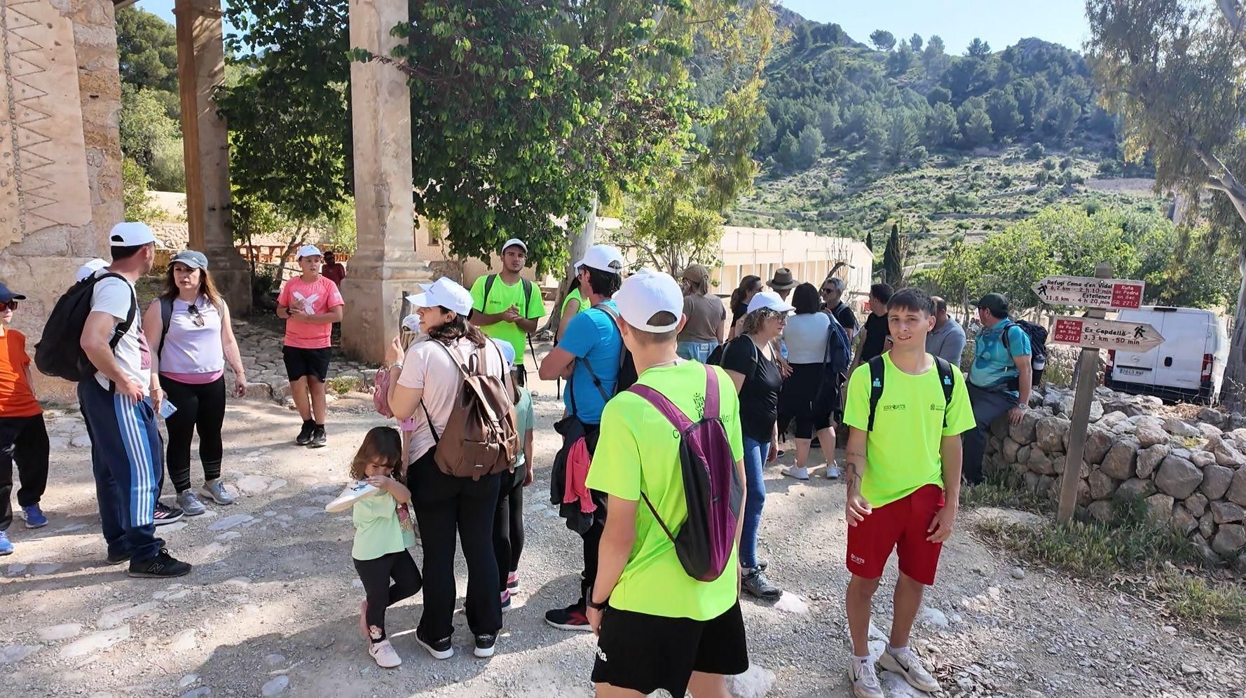 Las imágenes del Pancaritat en familia en la finca de Galatzó