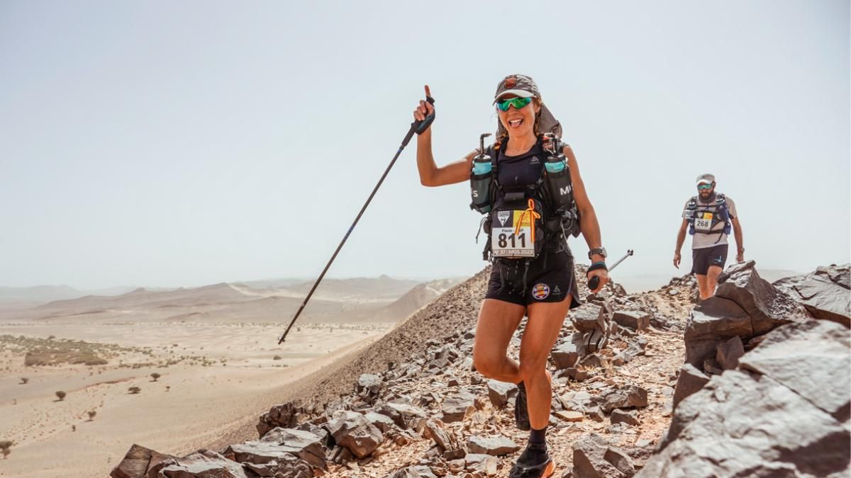 Ragna Debats (España-Holanda) y Mohamed El Morabity (Marruecos) se imponen en una segunda etapa marcada por un terreno que les ha obligado a crestear gran parte del recorrido de 31,7 km.