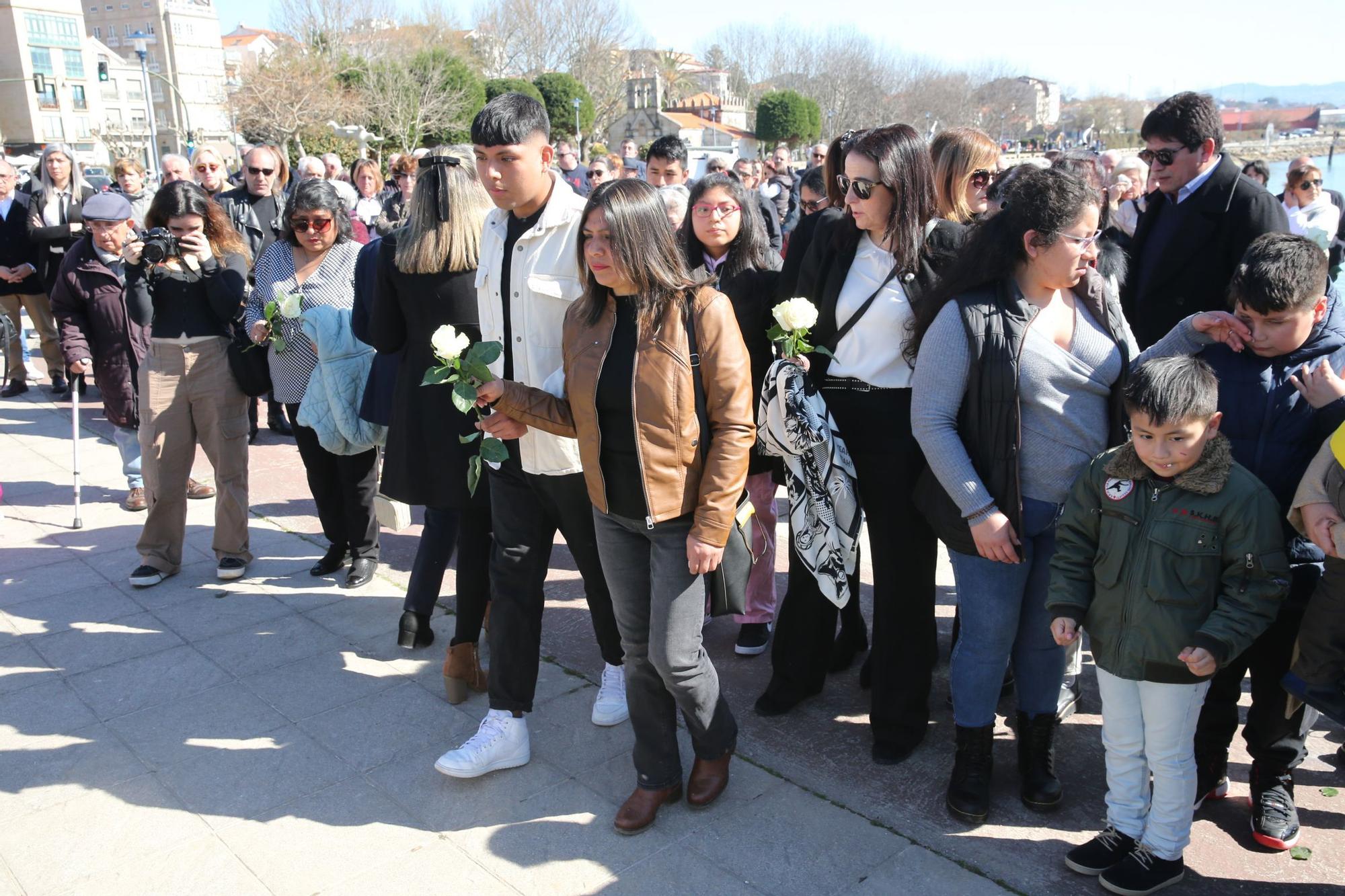 Cangas recuerda para la eternidad a los 21 del 'Pitanxo'