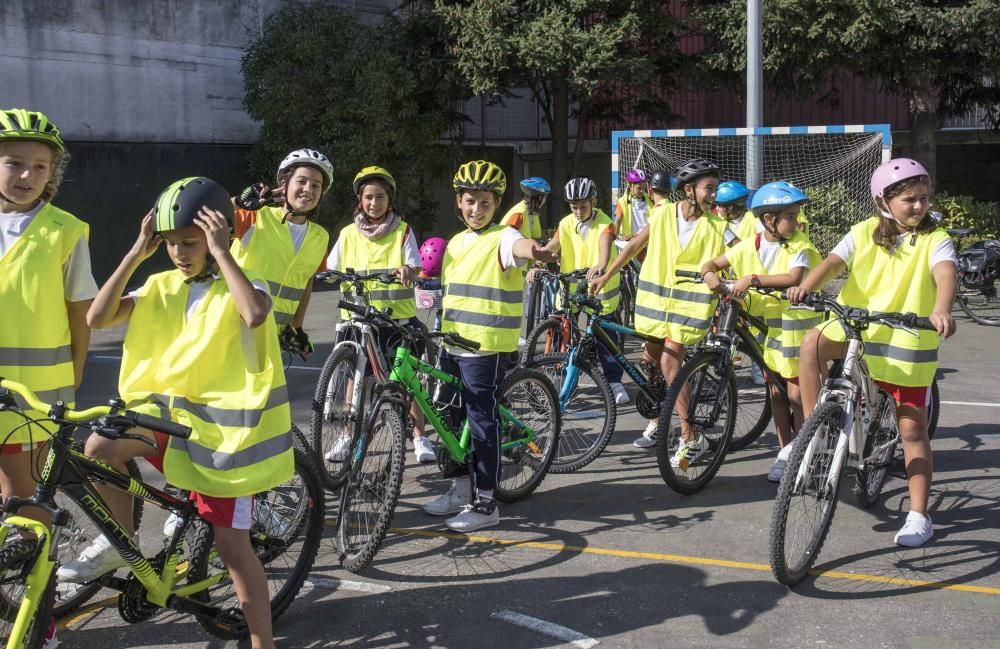 Miralba pedalea por la movilidad sostenible