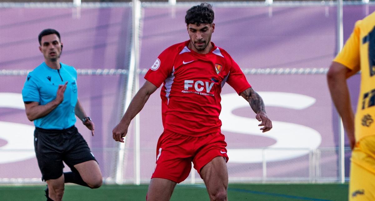 El delantero, durante su etapa en el Terrassa