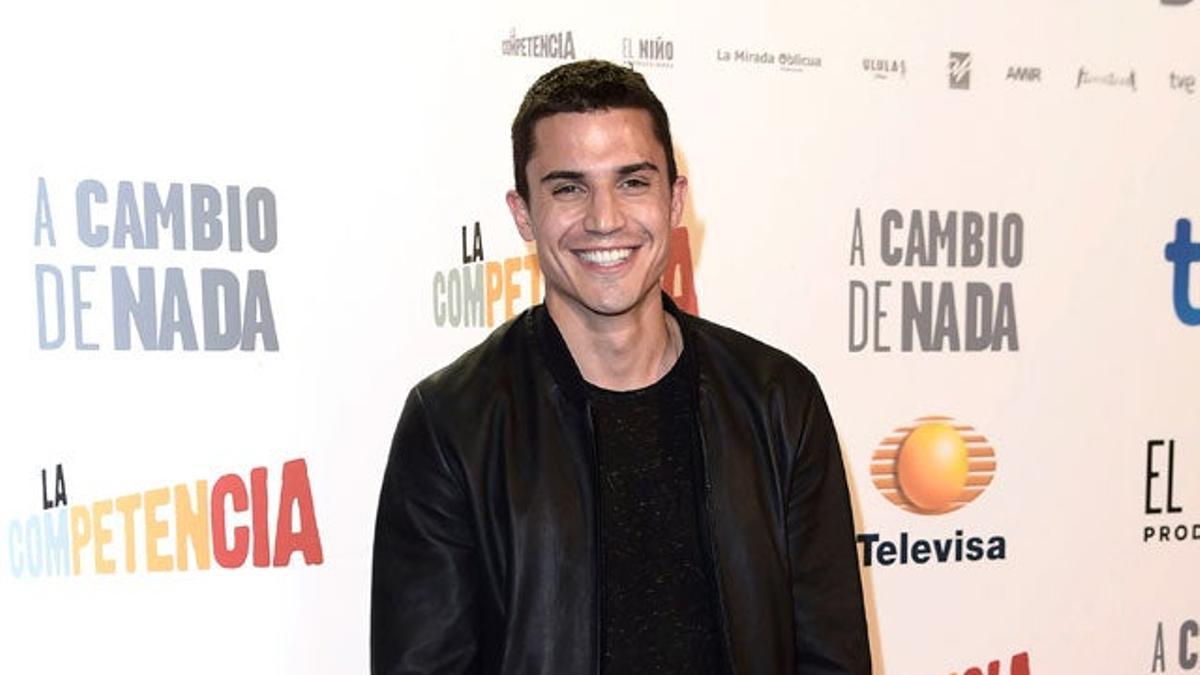 Álex González en la première de 'A cambio de nada' en Madrid