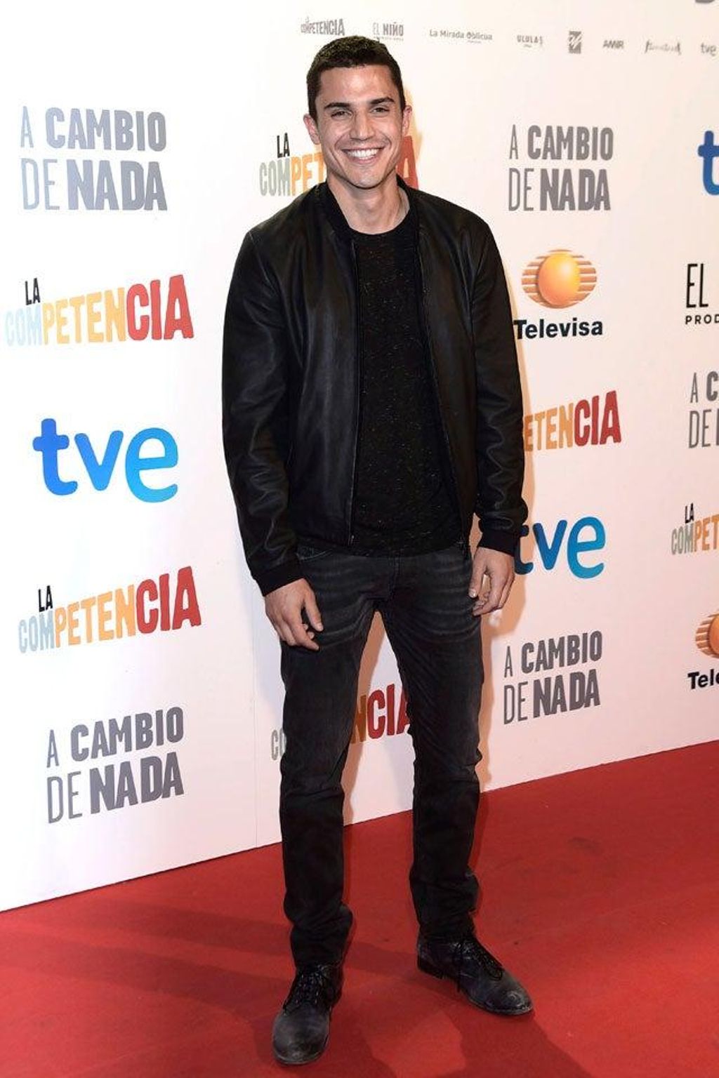 Álex González en la première de 'A cambio de nada' en Madrid